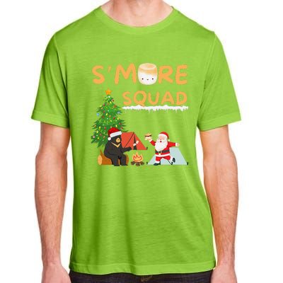 SMore Squad Funny Smore Camping Team Christmas Camping Vibe Adult ChromaSoft Performance T-Shirt