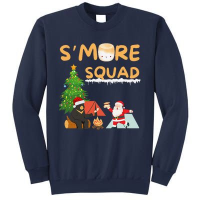 SMore Squad Funny Smore Camping Team Christmas Camping Vibe Sweatshirt