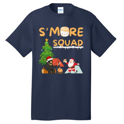 SMore Squad Funny Smore Camping Team Christmas Camping Vibe Tall T-Shirt