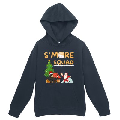 SMore Squad Funny Smore Camping Team Christmas Camping Vibe Urban Pullover Hoodie