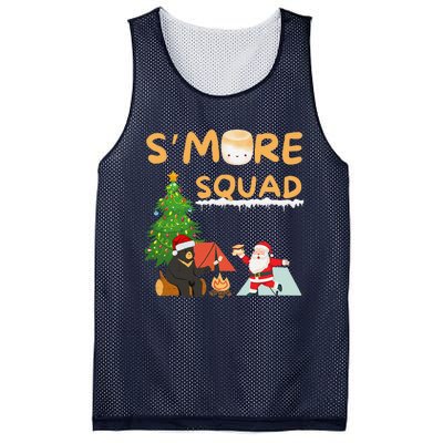 SMore Squad Funny Smore Camping Team Christmas Camping Vibe Mesh Reversible Basketball Jersey Tank