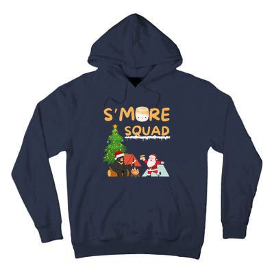 SMore Squad Funny Smore Camping Team Christmas Camping Vibe Tall Hoodie