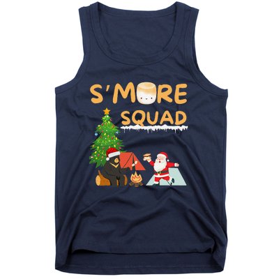 SMore Squad Funny Smore Camping Team Christmas Camping Vibe Tank Top