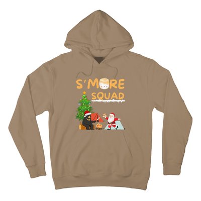 SMore Squad Funny Smore Camping Team Christmas Camping Vibe Hoodie