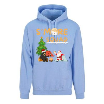 SMore Squad Funny Smore Camping Team Christmas Camping Vibe Unisex Surf Hoodie