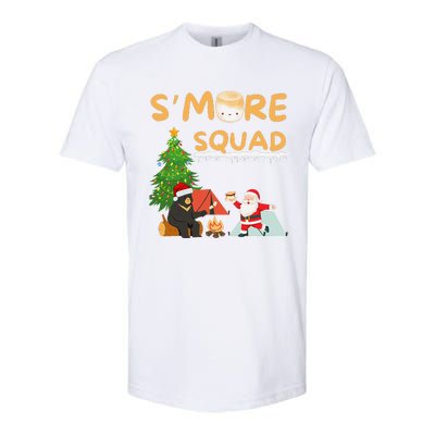 SMore Squad Funny Smore Camping Team Christmas Camping Vibe Softstyle CVC T-Shirt