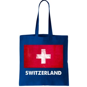 Swiss Switzerland Flag Cute Gift Tote Bag