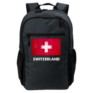 Swiss Switzerland Flag Cute Gift Daily Commute Backpack