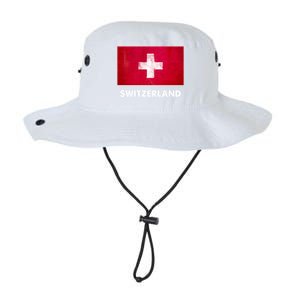 Swiss Switzerland Flag Cute Gift Legacy Cool Fit Booney Bucket Hat