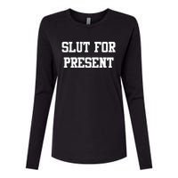 Steve Slut For Presents Womens Cotton Relaxed Long Sleeve T-Shirt