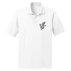 SyriaFree Syria FlagSyrian. PosiCharge RacerMesh Polo