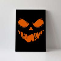 Scary Spooky Face Halloween Gift Canvas