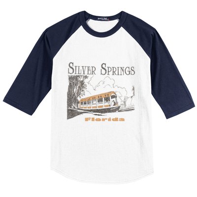 Silver Springs Florida Baseball Sleeve Shirt