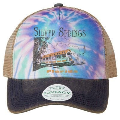 Silver Springs Florida Legacy Tie Dye Trucker Hat