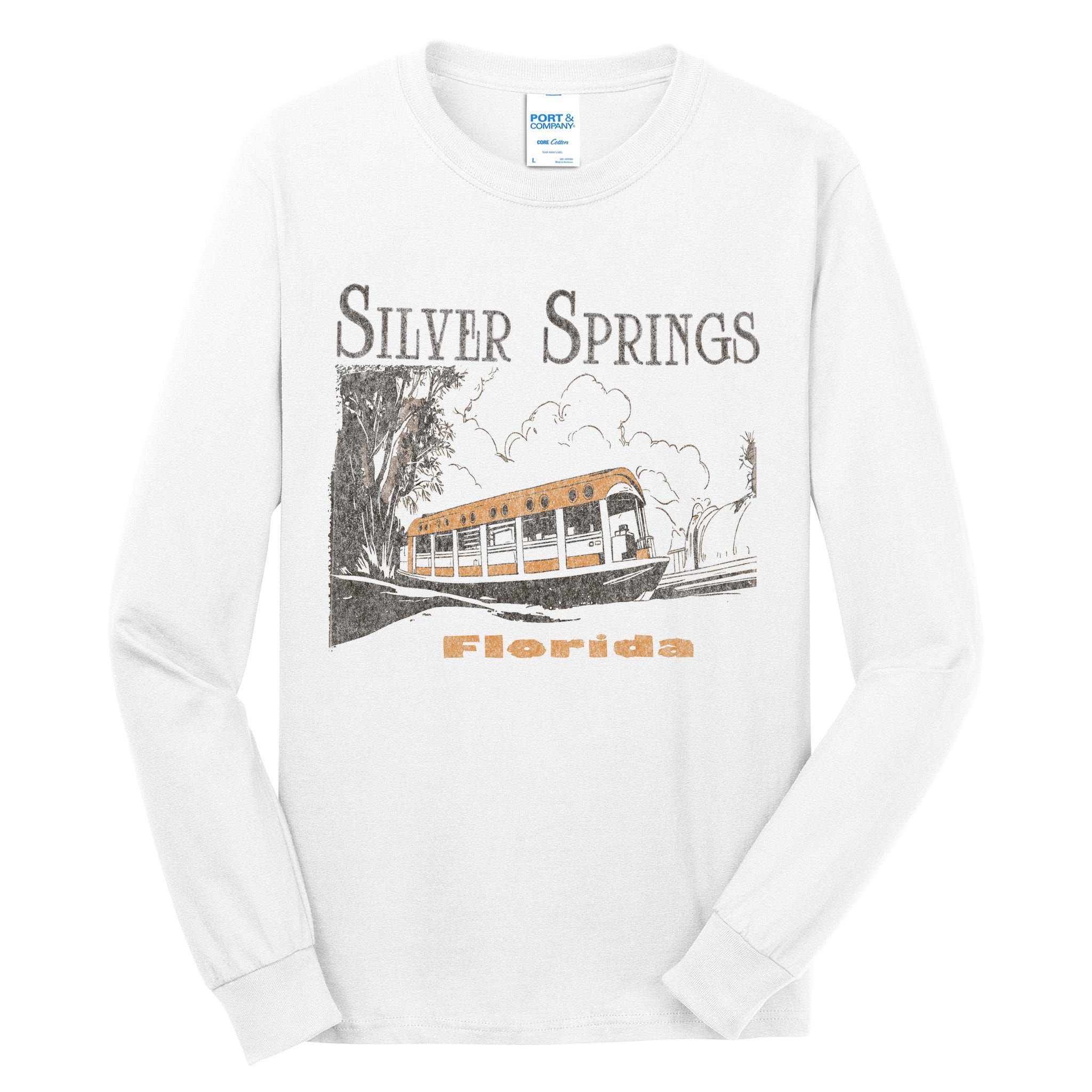 Silver Springs Florida Tall Long Sleeve T-Shirt