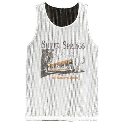 Silver Springs Florida Mesh Reversible Basketball Jersey Tank