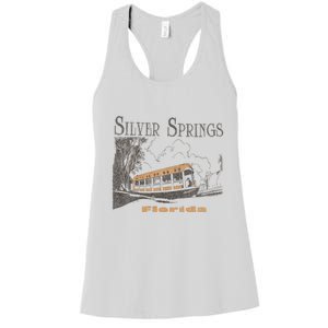 Silver Springs Florida Women's Racerback Tank