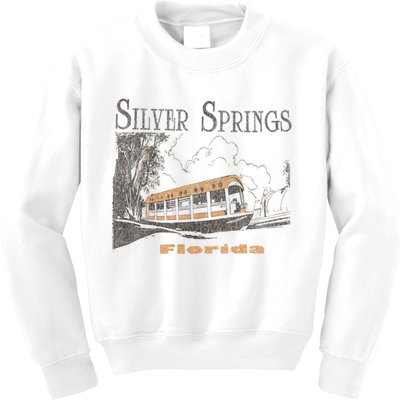 Silver Springs Florida Kids Sweatshirt