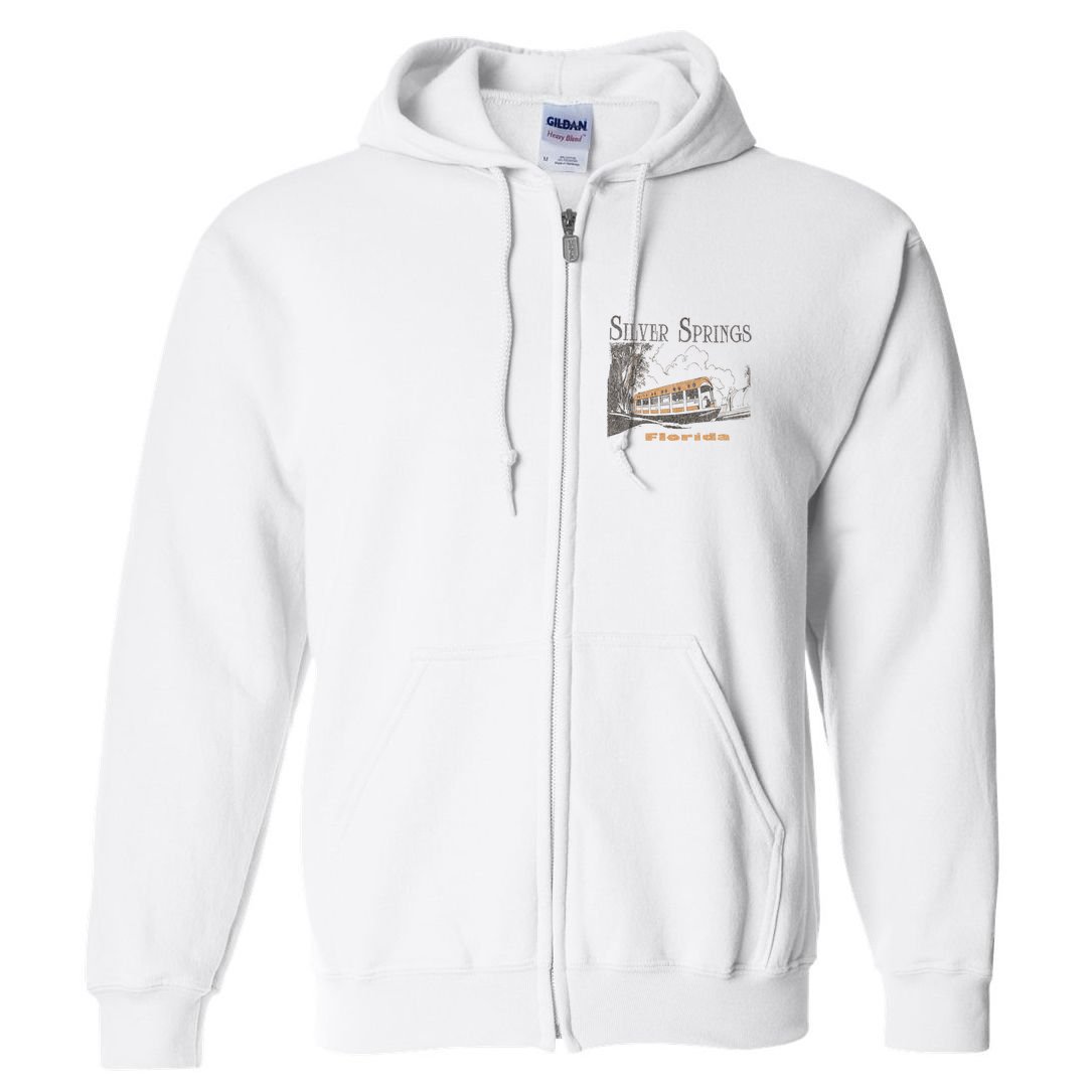 Silver Springs Florida Full Zip Hoodie