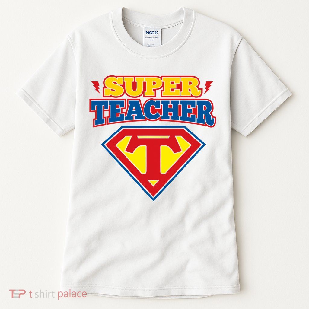 Superteacher Superhero Funny Teacher Gift Idea Tall T-Shirt