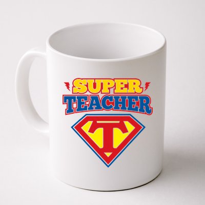 Superteacher Superhero Funny Teacher Gift Idea Mug