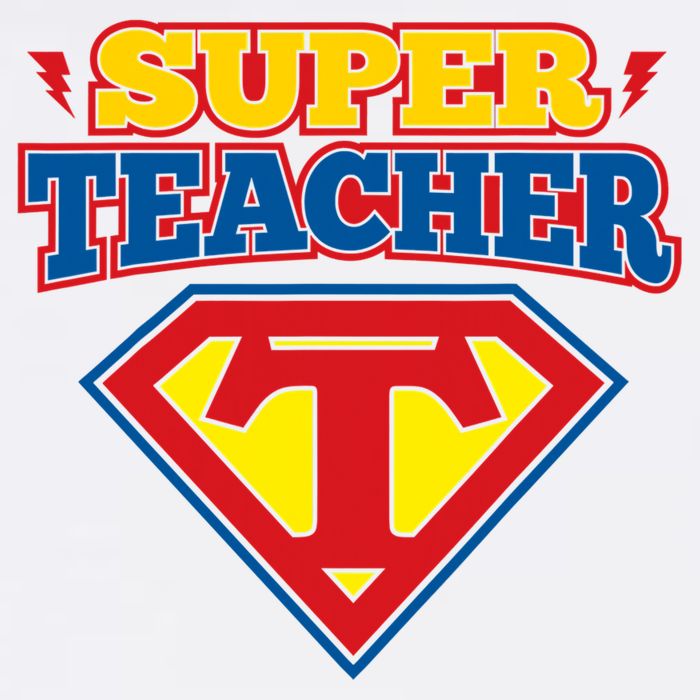 Superteacher Superhero Funny Teacher Gift Idea Baby Bodysuit