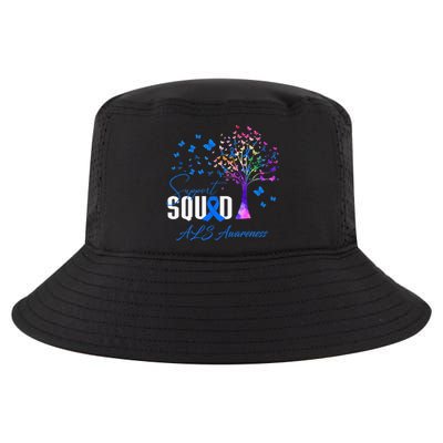 Support Squad For Als Awareness Cool Comfort Performance Bucket Hat