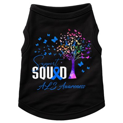 Support Squad For Als Awareness Doggie Tank