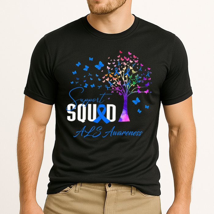 Support Squad For Als Awareness Performance Shirt