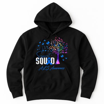 Support Squad For Als Awareness Hoodie