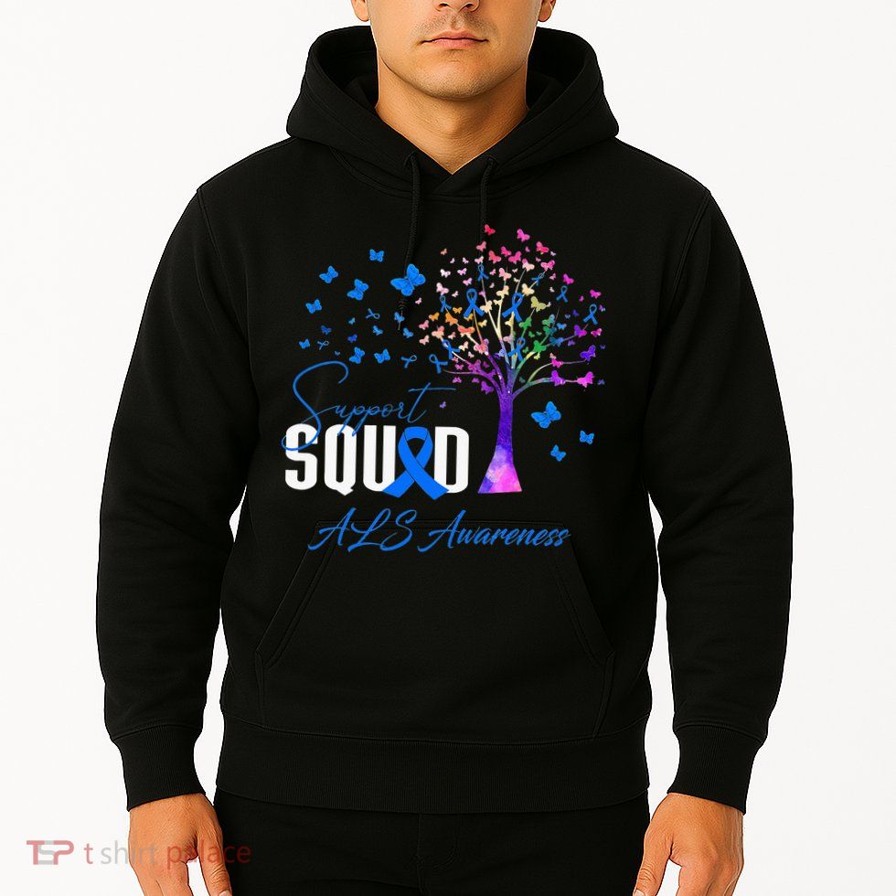 Support Squad For Als Awareness Hoodie