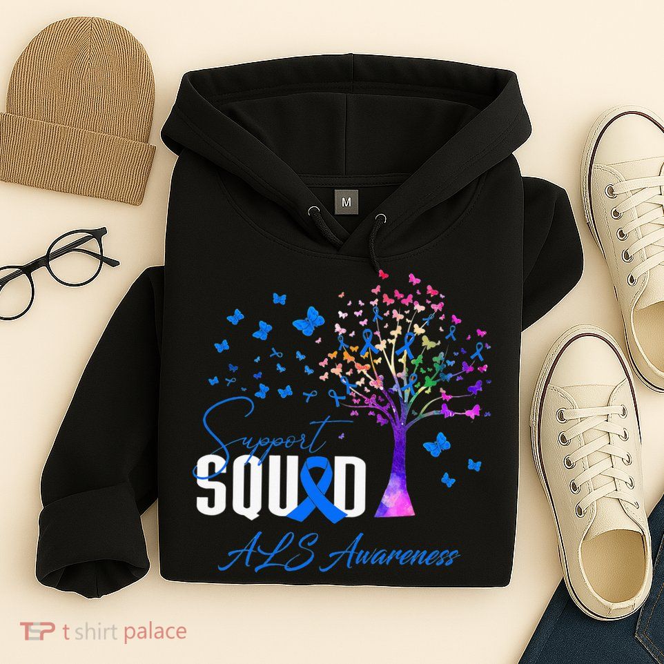 Support Squad For Als Awareness Hoodie