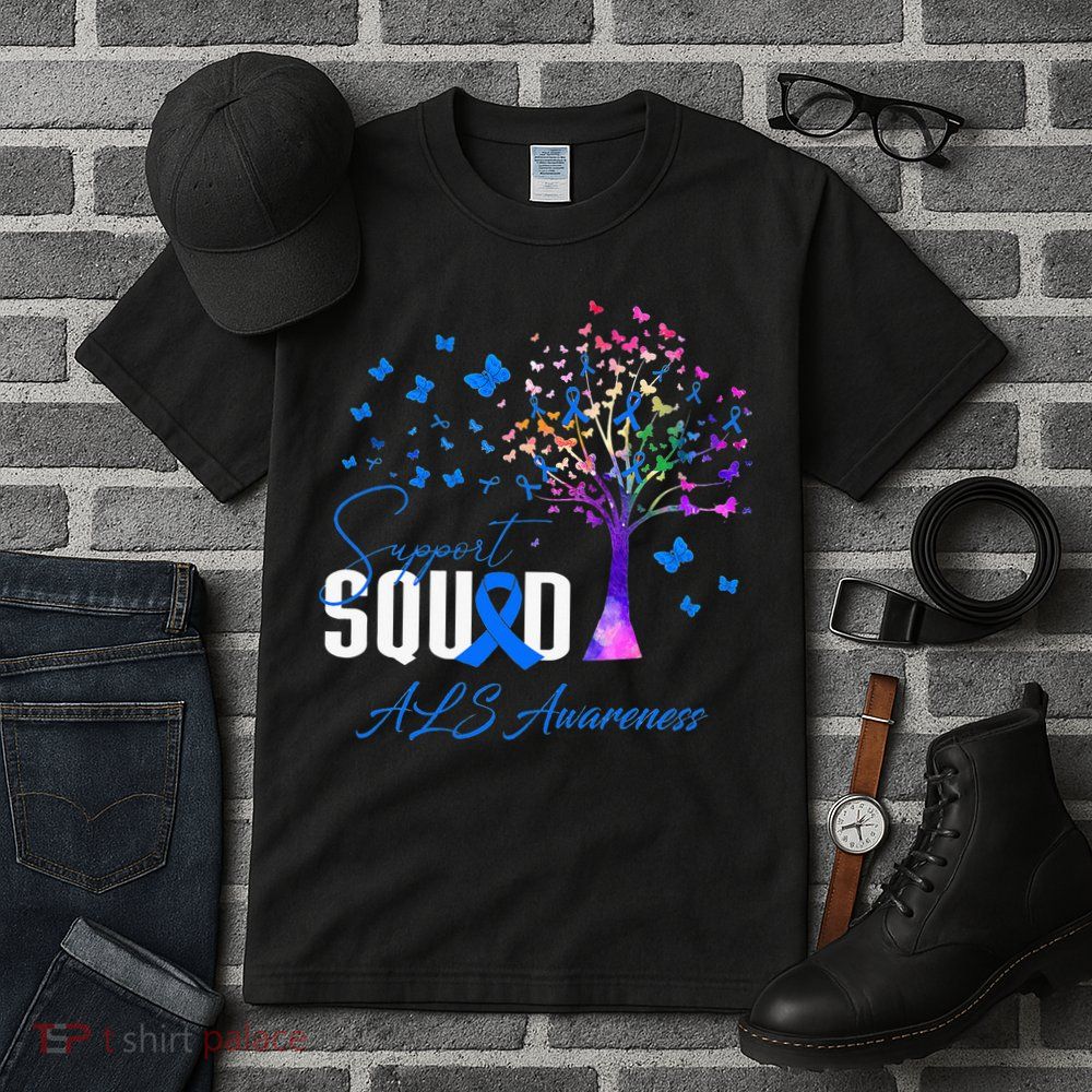 Support Squad For Als Awareness Tall T-Shirt