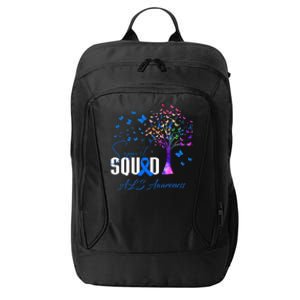 Support Squad For Als Awareness City Backpack