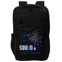 Support Squad For Als Awareness Impact Tech Backpack