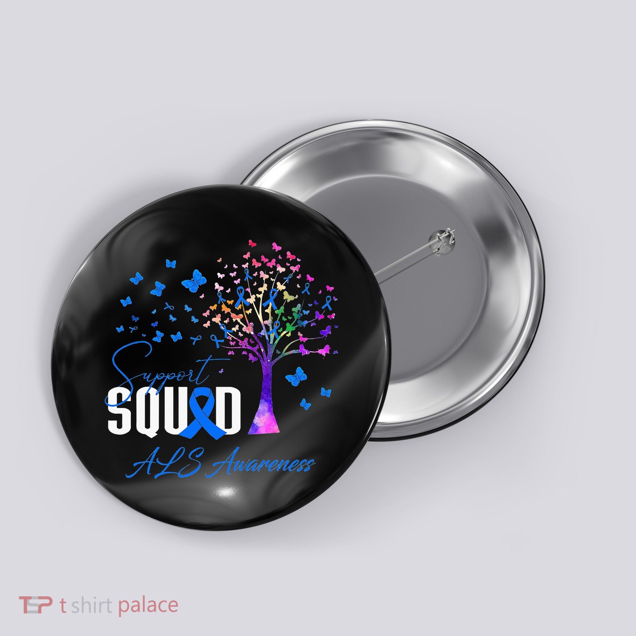 Support Squad For Als Awareness Button
