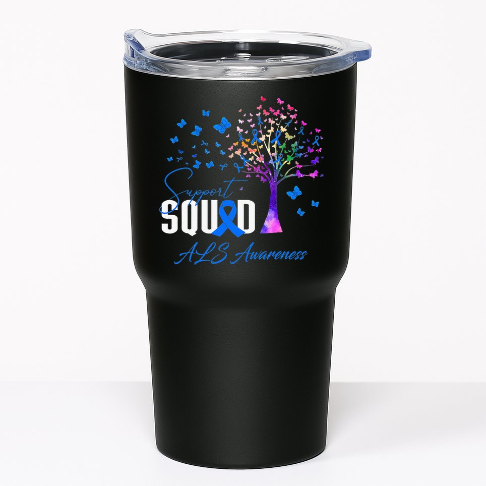 Support Squad For Als Awareness Tumbler