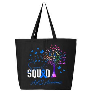 Support Squad For Als Awareness 25L Jumbo Tote