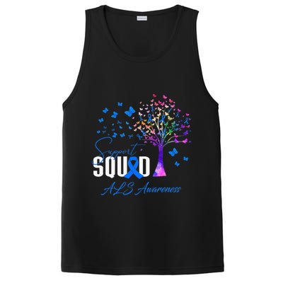 Support Squad For Als Awareness PosiCharge Competitor Tank