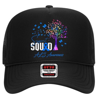 Support Squad For Als Awareness Trucker Hat