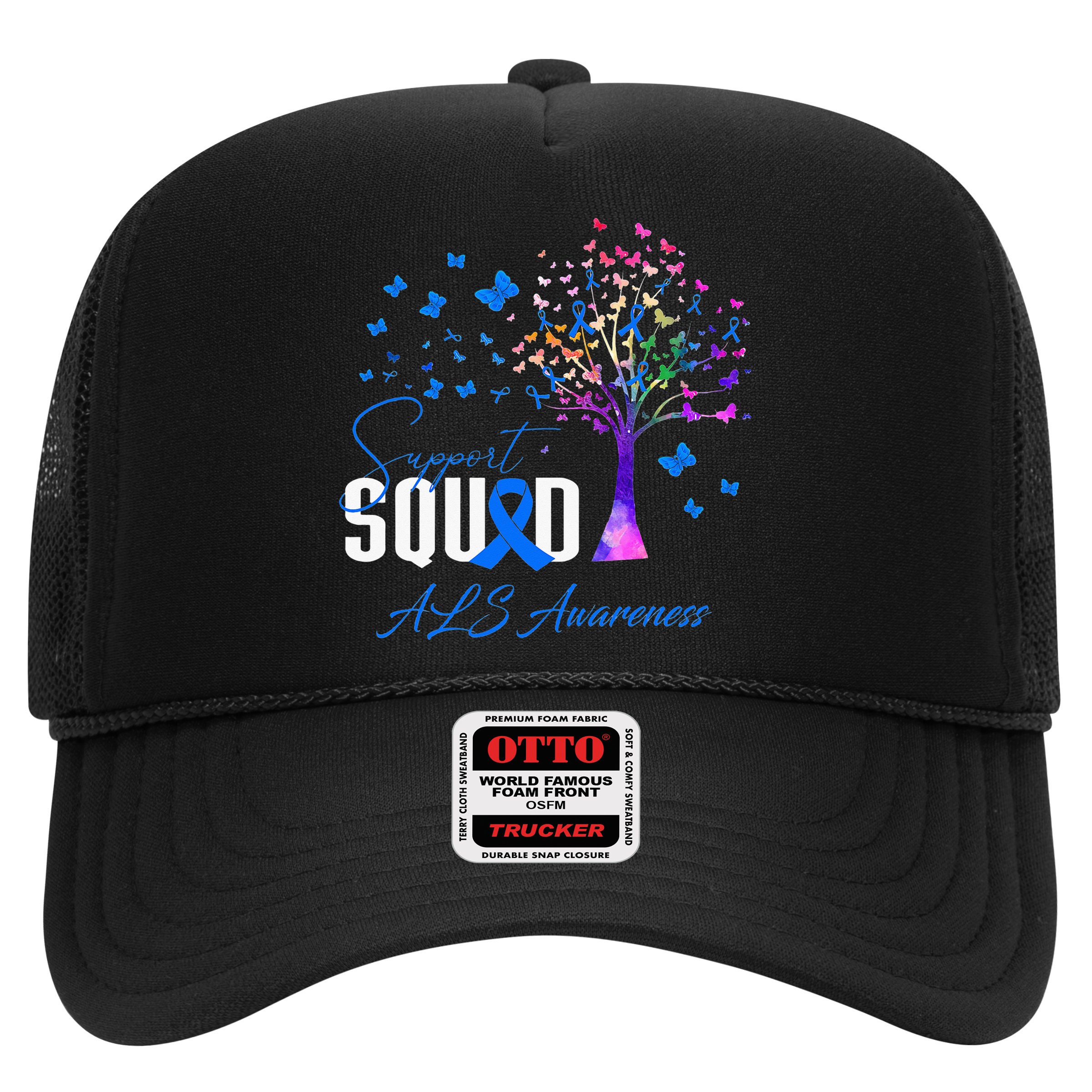 Support Squad For Als Awareness Hat