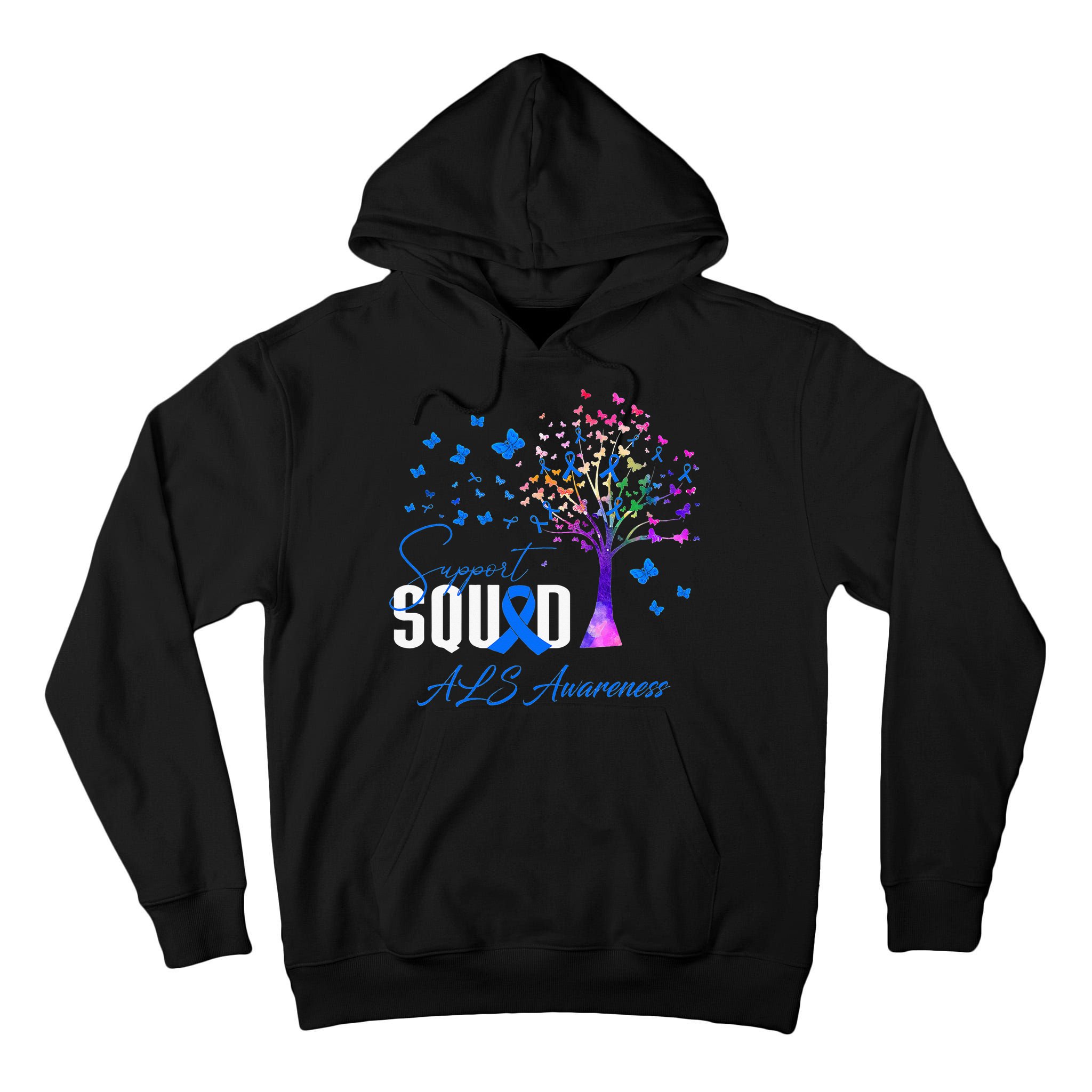 Support Squad For Als Awareness Tall Hoodie
