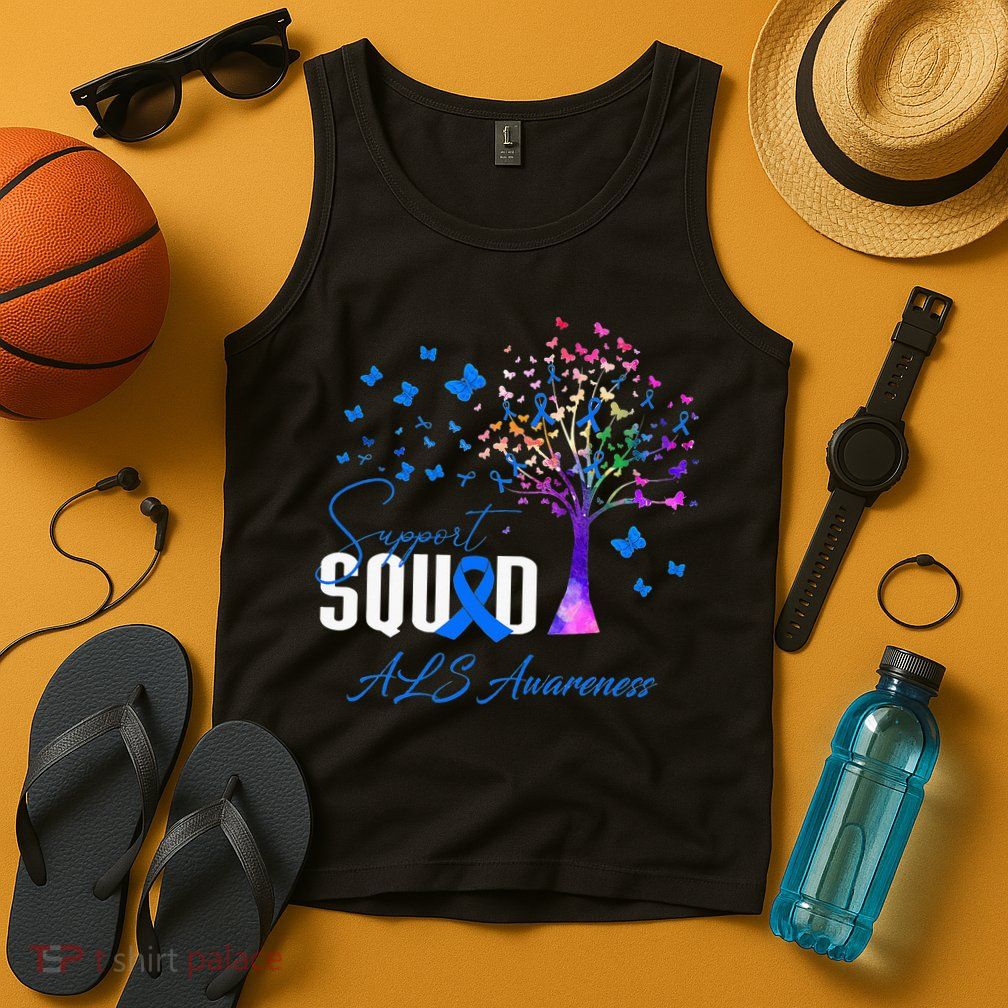 Support Squad For Als Awareness Tank Top