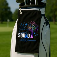 Support Squad For Als Awareness Golf Towel