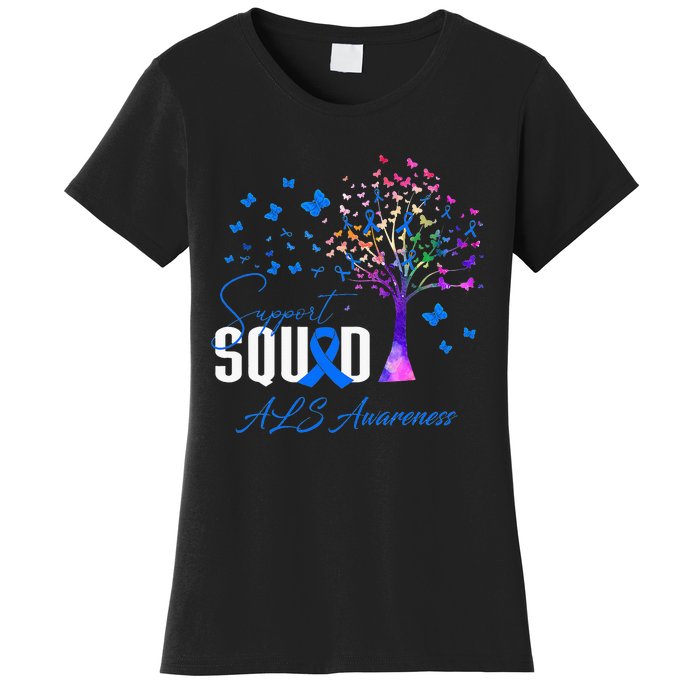 Support Squad For Als Awareness Women's T-Shirt