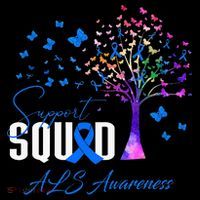 Support Squad For Als Awareness Womens T-Shirt