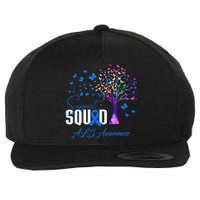 Support Squad For Als Awareness Wool Snapback Cap