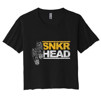 Sneaker Snkr Fan Shoes Head Crop Top