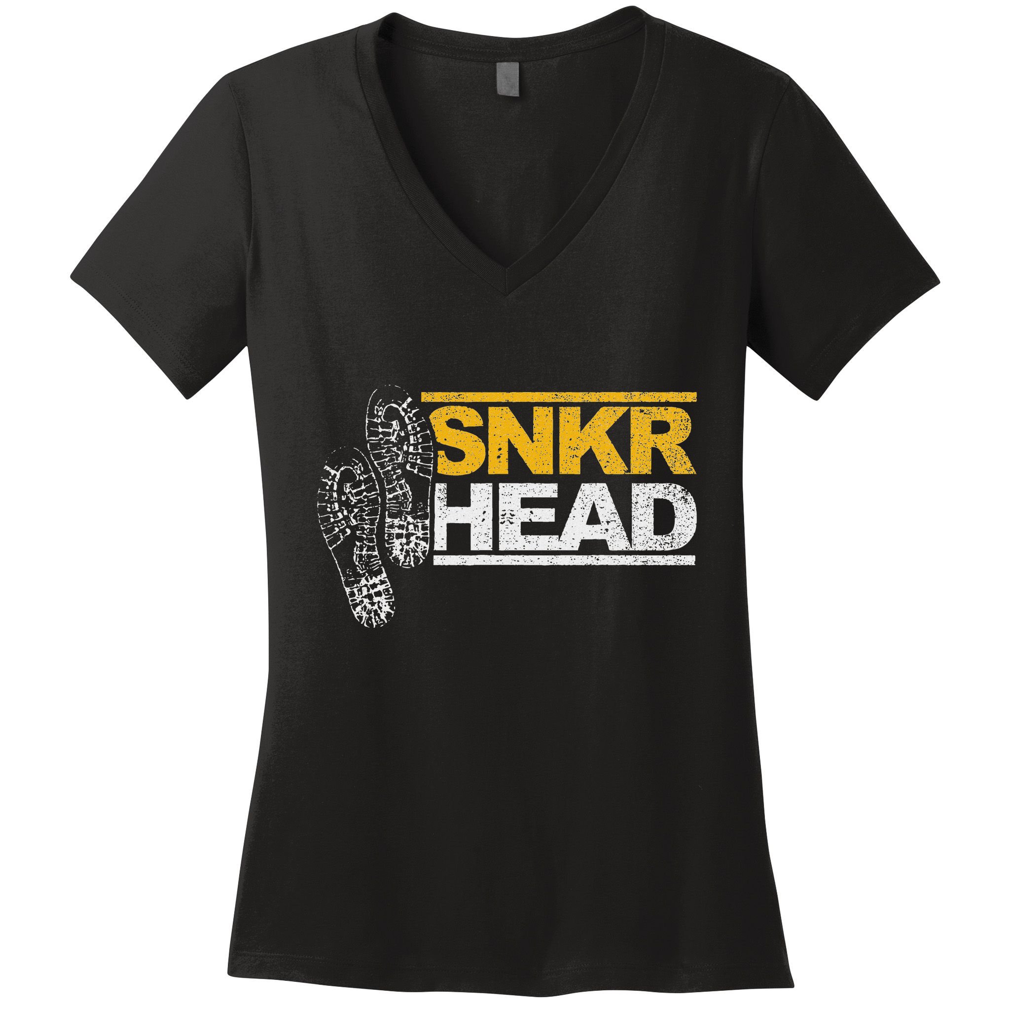 Sneaker Snkr Fan Shoes Head Women's V-Neck T-Shirt