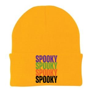 Spooky Spooky Funny Cute Halloween Knit Cap Winter Beanie